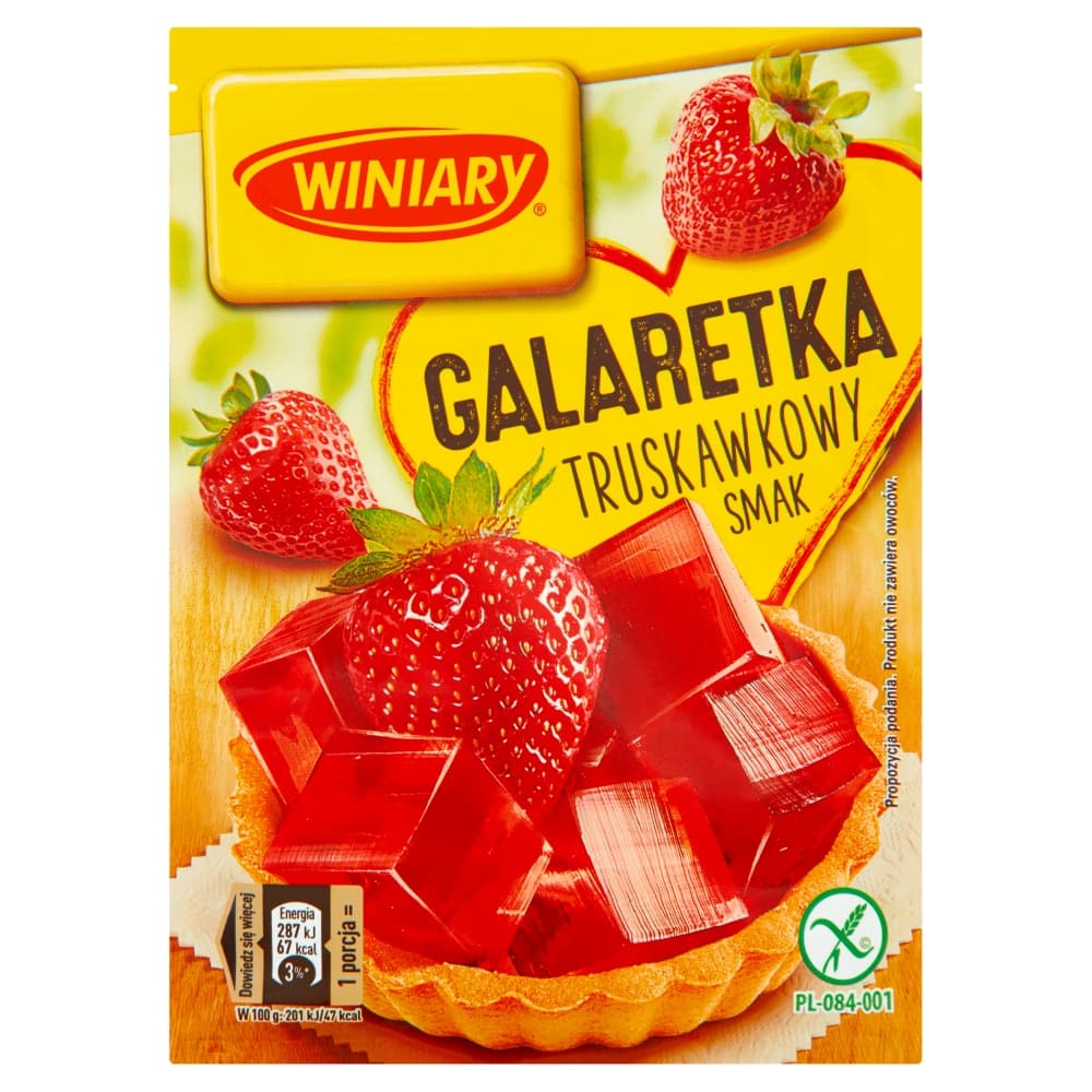 WINIARY Galaretka truskawkowa 71 g