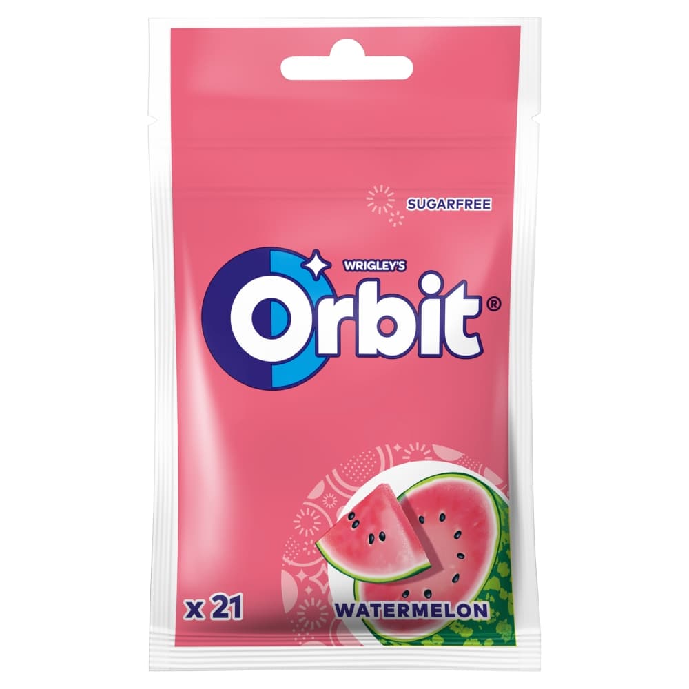 ORBIT Guma do żucia bez cukru Watermelon 29 g