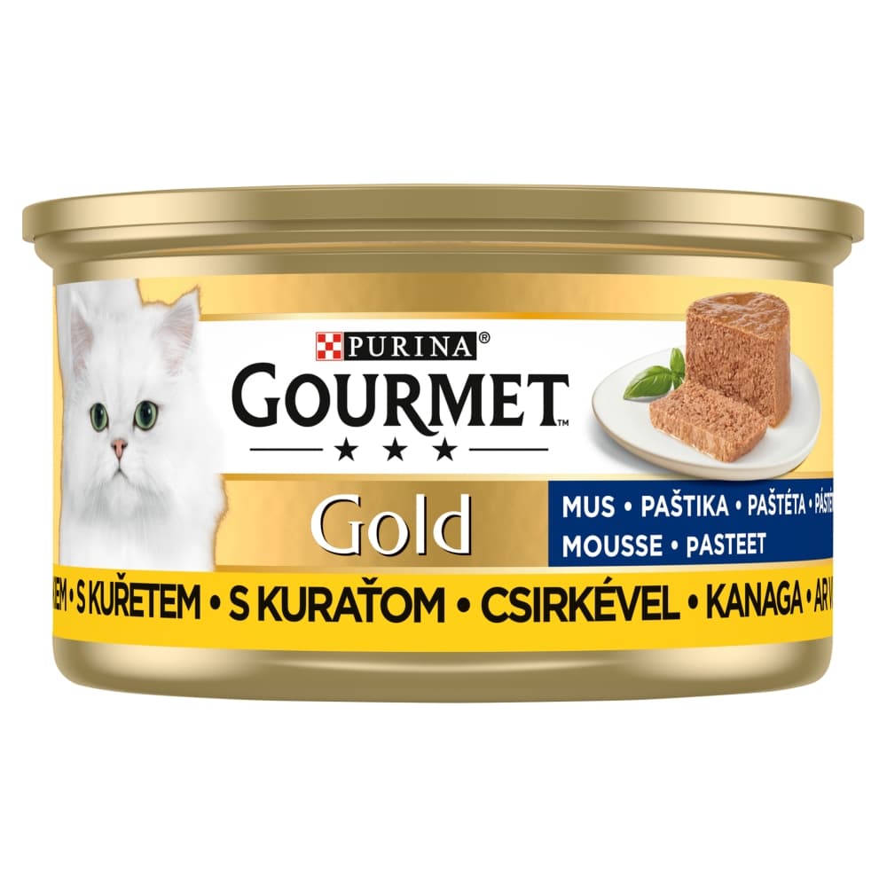 PURINA GOURMET GOLD Karma dla kotów z kurczakiem 85 g