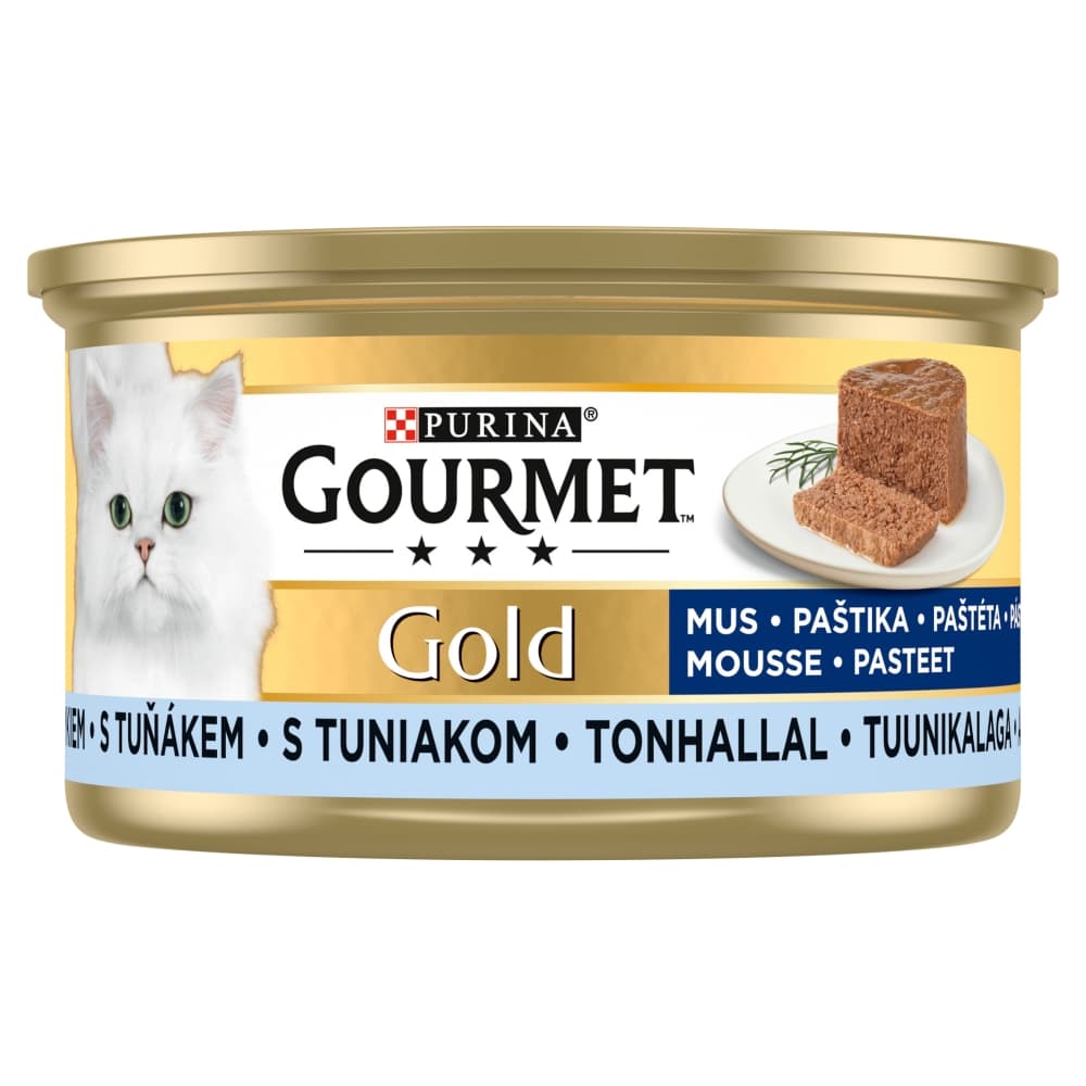 PURINA GOURMET GOLD Karma dla kotów z tuńczykiem 85 g