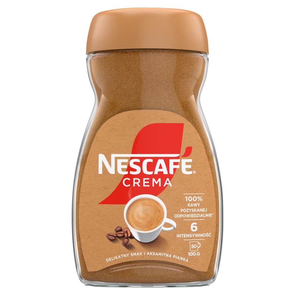 NESCAFE Kawa rozpuszczalna Crema 100 g