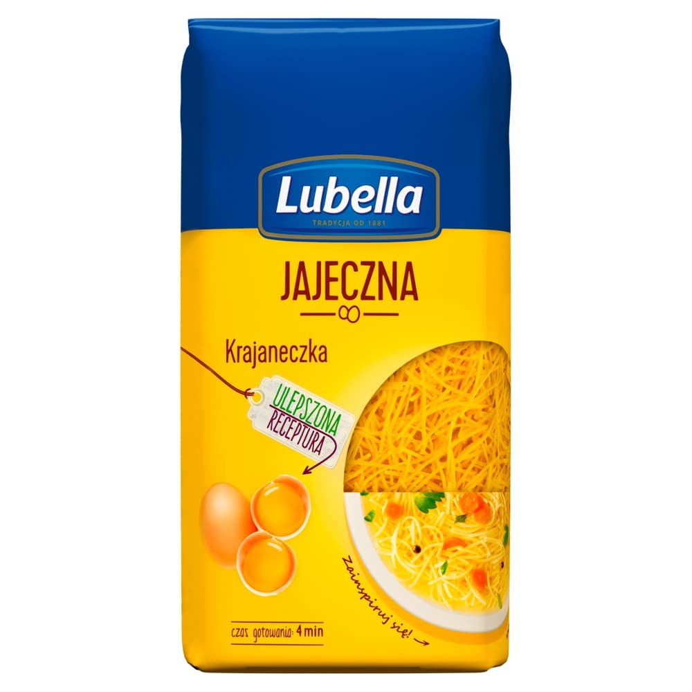 LUBELLA Makaron jajeczny krajaneczka 250 g