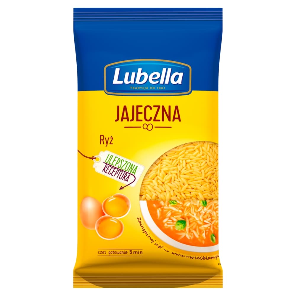 LUBELLA Makaron jajeczny ryż 250 g
