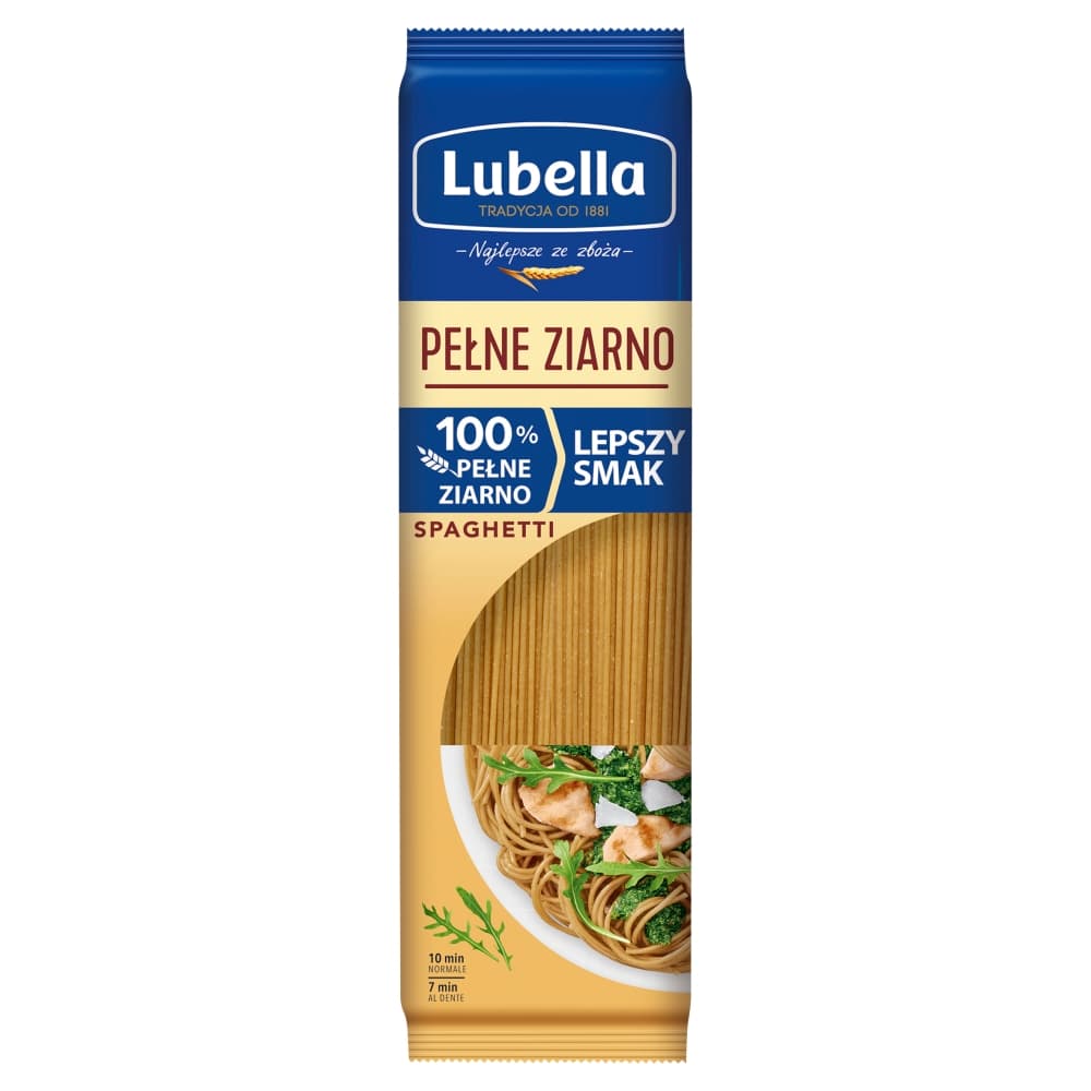LUBELLA PEŁNE ZIARNO Makaron spaghetti 400 g