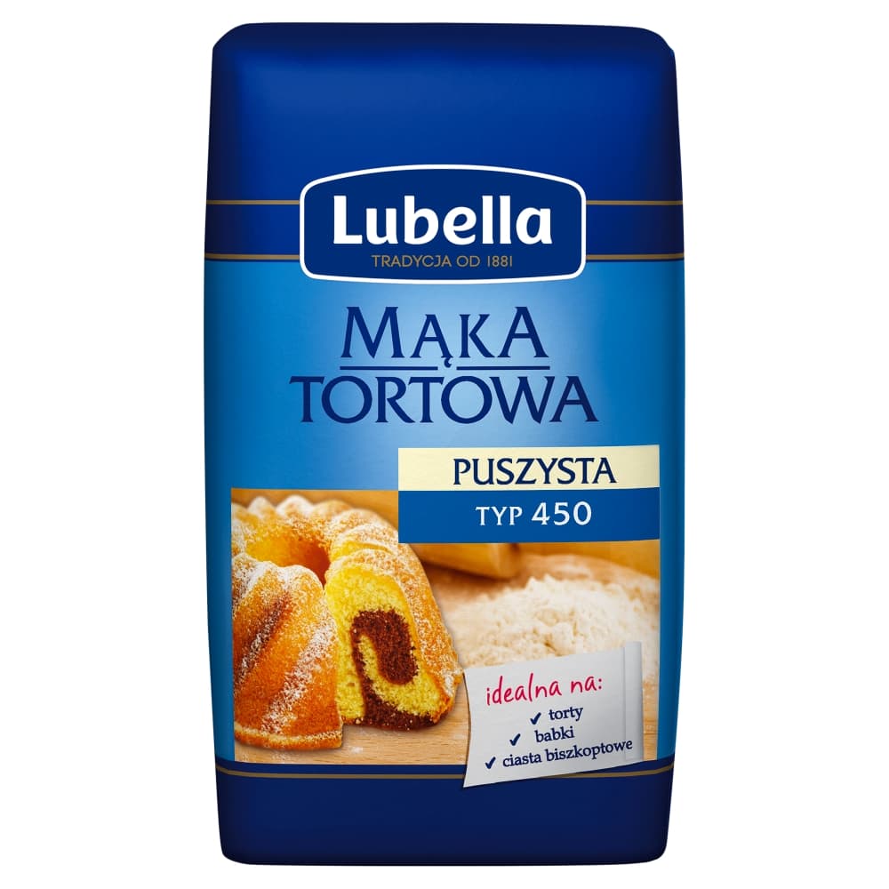 LUBELLA Mąka Puszysta tortowa typ 450 1000 g