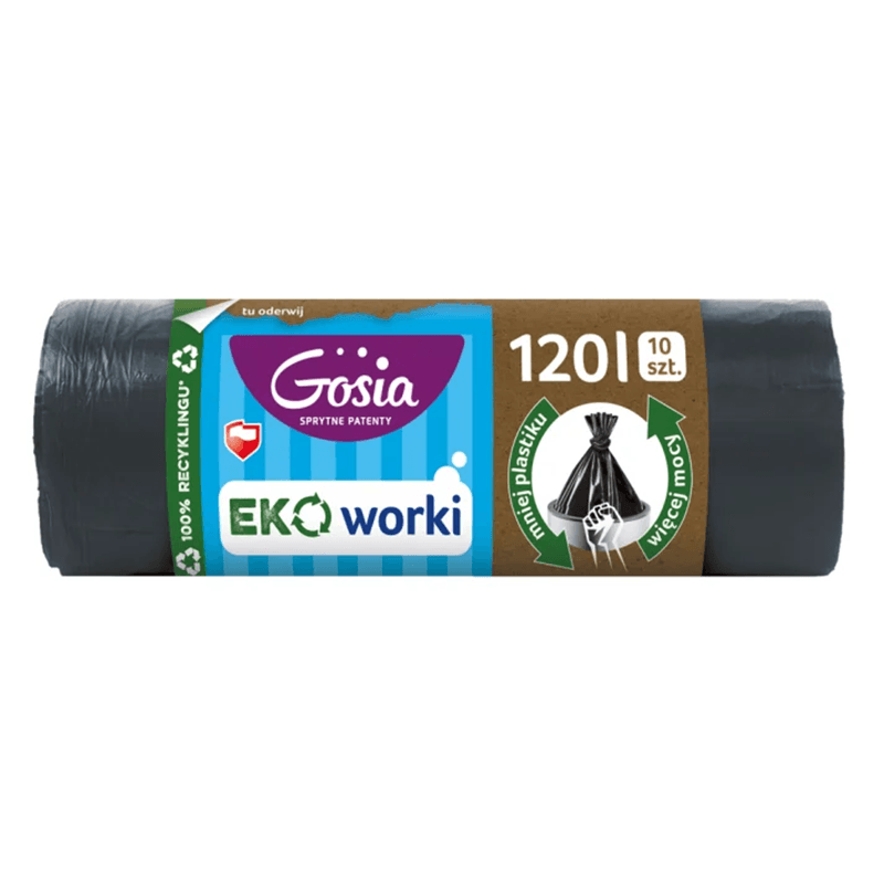 GOSIA Worki na śmieci 120 l 10 szt.