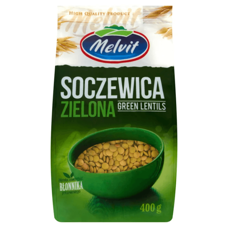 MELVIT Soczewica zielona 400 g