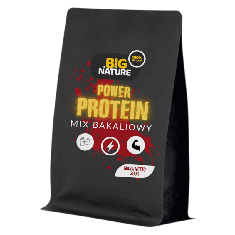 BIG NATURE Mieszanka bakaliowa Power Protein 200 g
