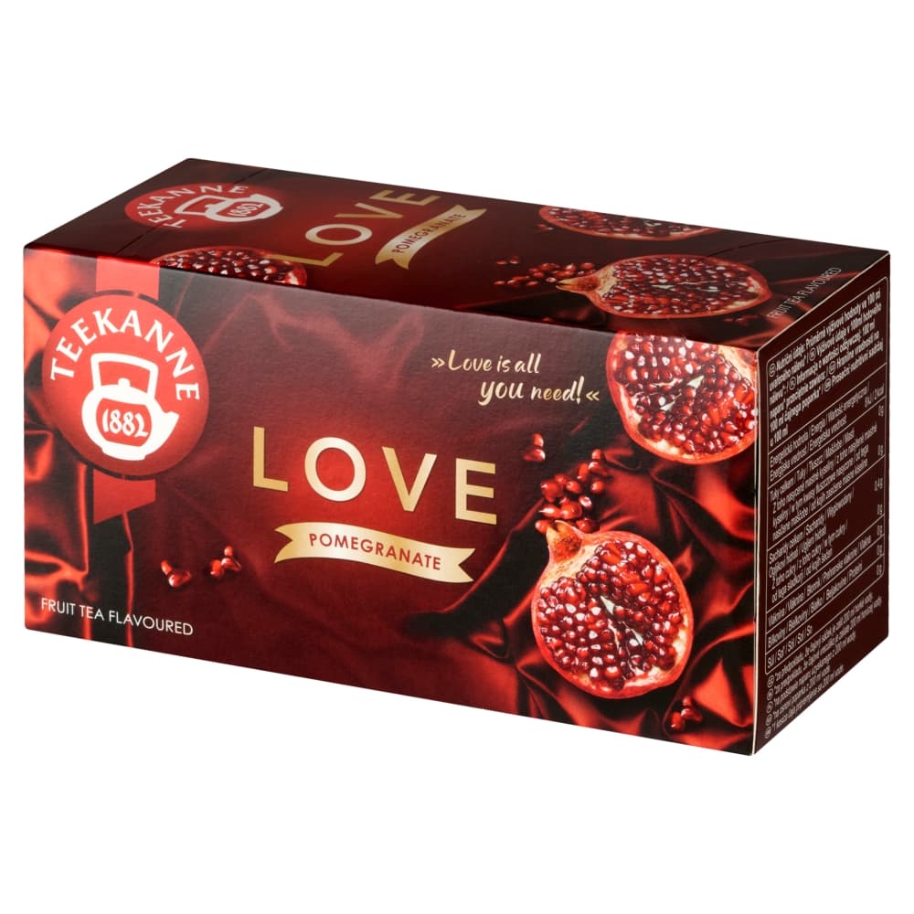 TEEKANNE LOVE Herbata owocowa w torebkach granat (20x2,25 g) 50 g