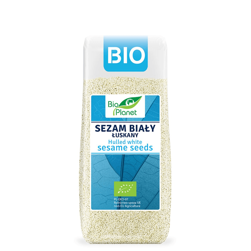 BIO PLANET Sezam łuskany BIO 200 g