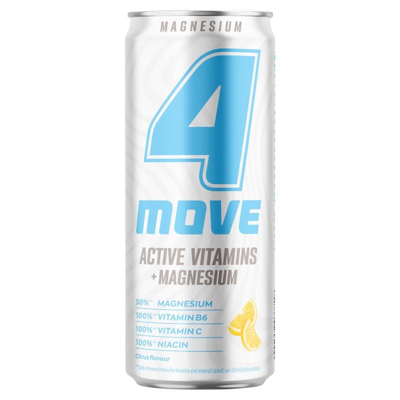 4MOVE ACTIVE VITAMIN Napój gazowany o smaku cytrusowym 330 ml
