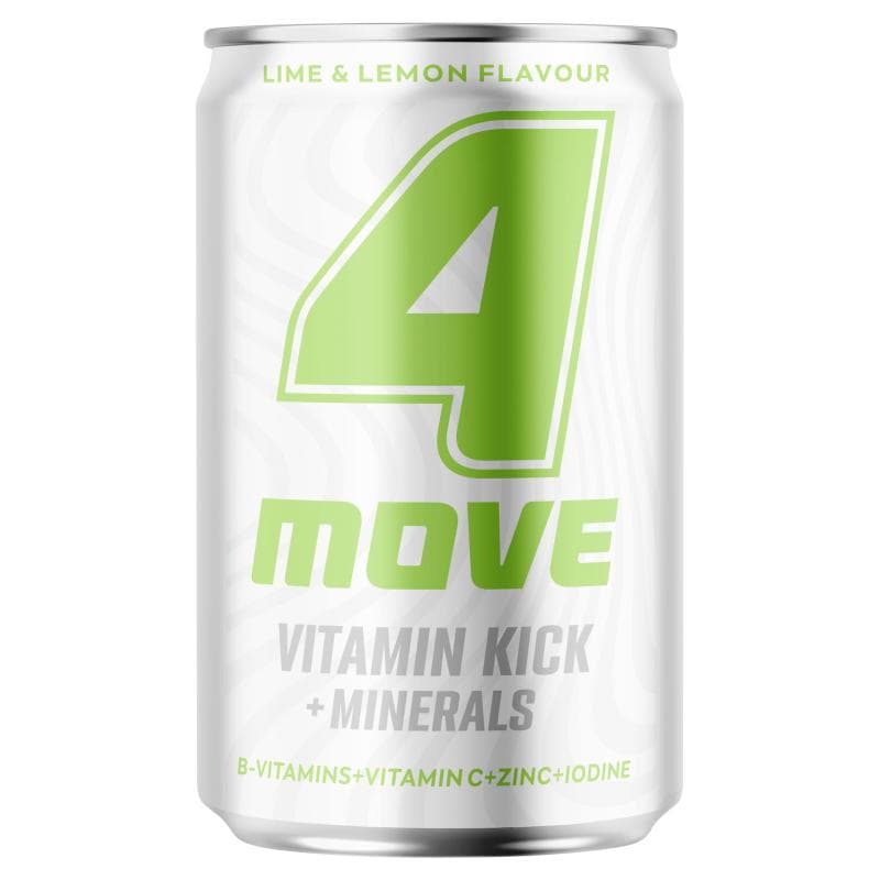 4MOVE VITAMIN KICK Napój niegazowany o smaku limonkowo-cytrynowym 150 ml