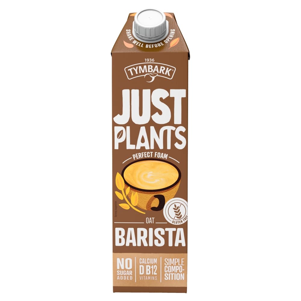 TYMBARK JUST PLANTS Napój owies barista VEGE 1000 ml