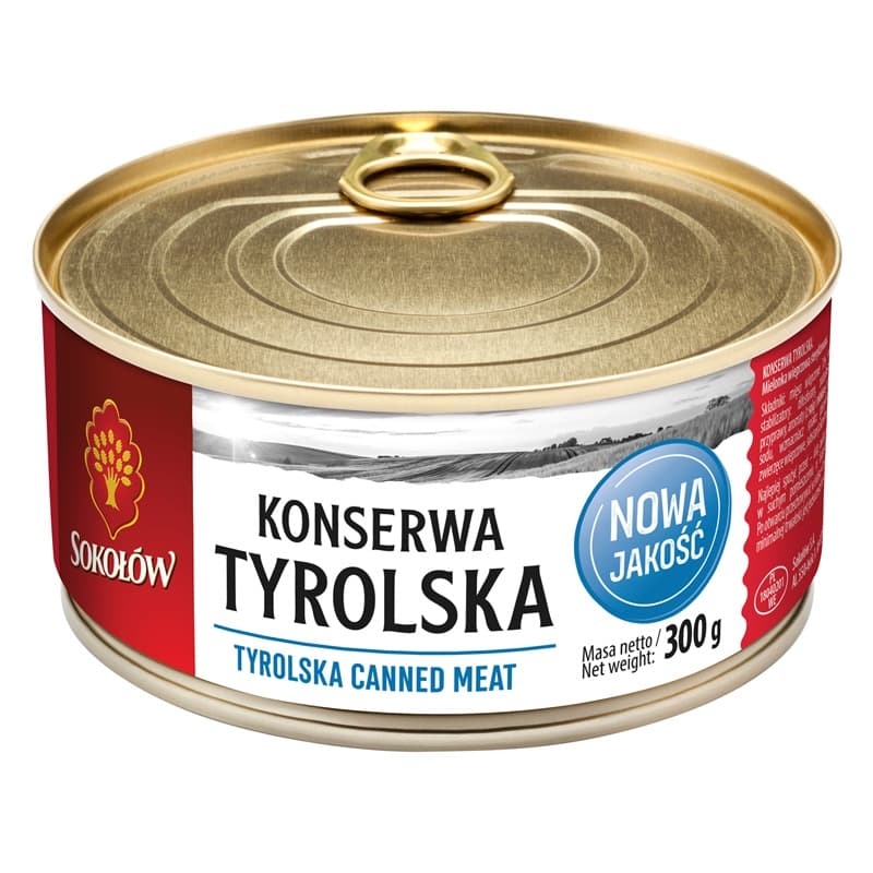 SOKOŁÓW Konserwa tyrolska 300 g
