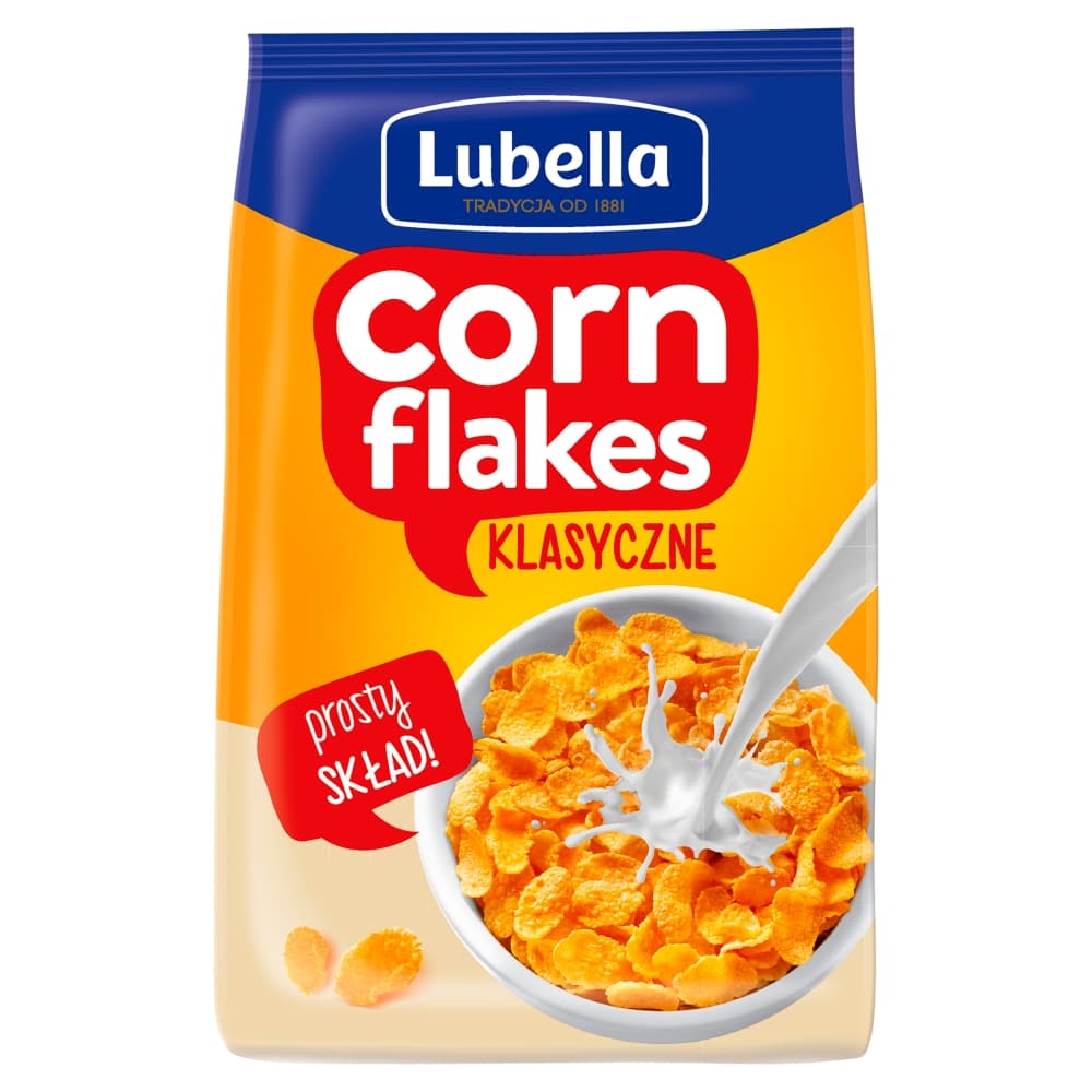 LUBELLA CORN FLAKES Płatki kukurydziane 500 g
