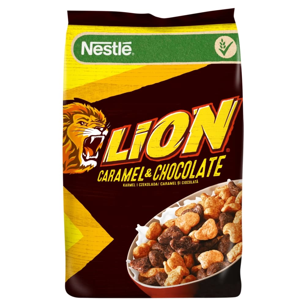 NESTLÉ Płatki czekoladowo-karmelowe Lion 250 g