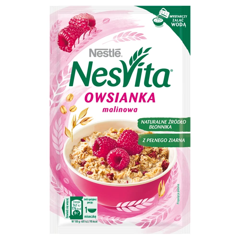 NESVITA Owsianka malinowa 45 g