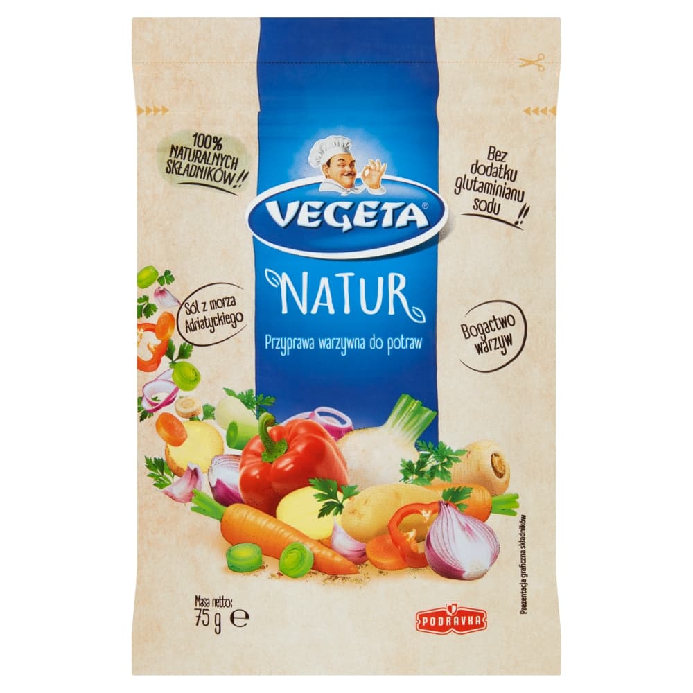VEGETA NATUR Przyprawa warzywna do potraw 75 g