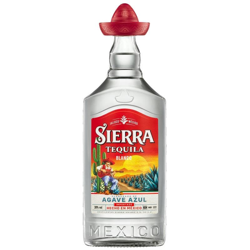 SIERRA Tequila Blanco 38% 700 ml