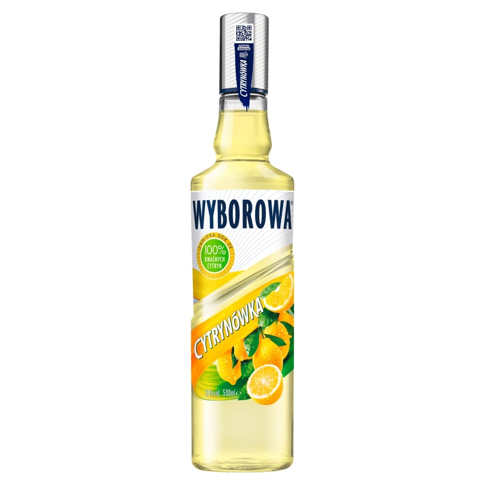 WYBOROWA Cytrynówka 28% 500 ml