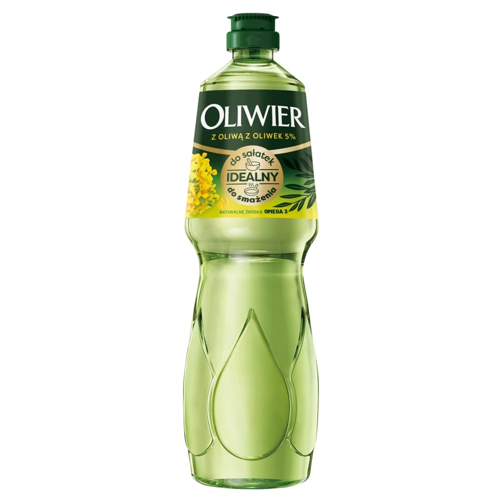OLIWIER Olej rzepakowy z dodatkiem oliwy z oliwek 900 ml