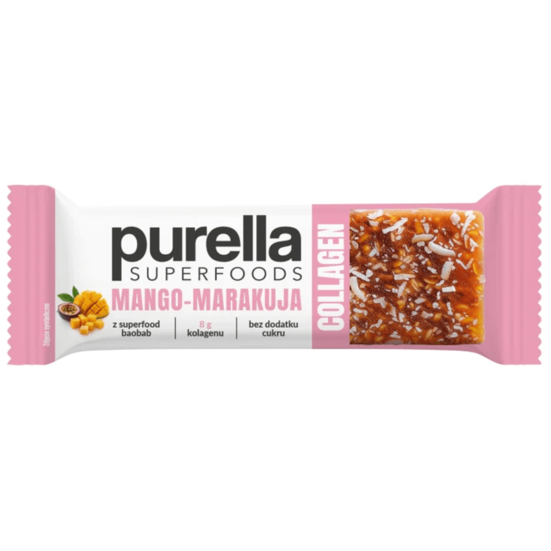 PURELLA SUPERFOODS Baton Collagen mango-marakuja 40 g