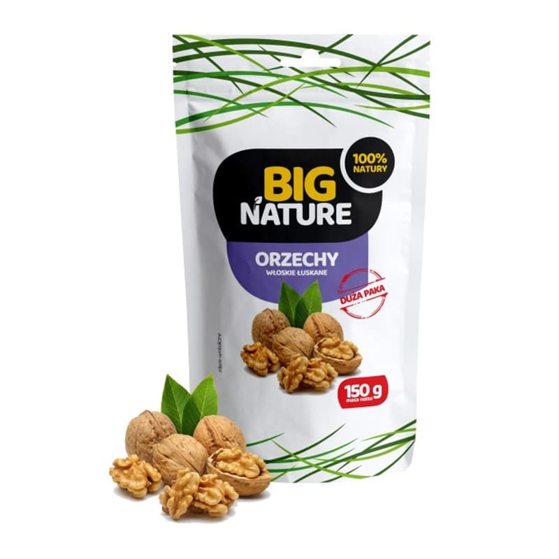 BIG NATURE Orzech włoski łuskany 150 g