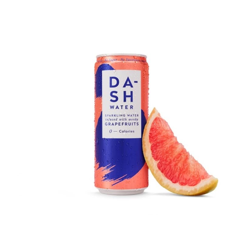 DASH WATER Woda gazowana Grejpfrut 330 ml