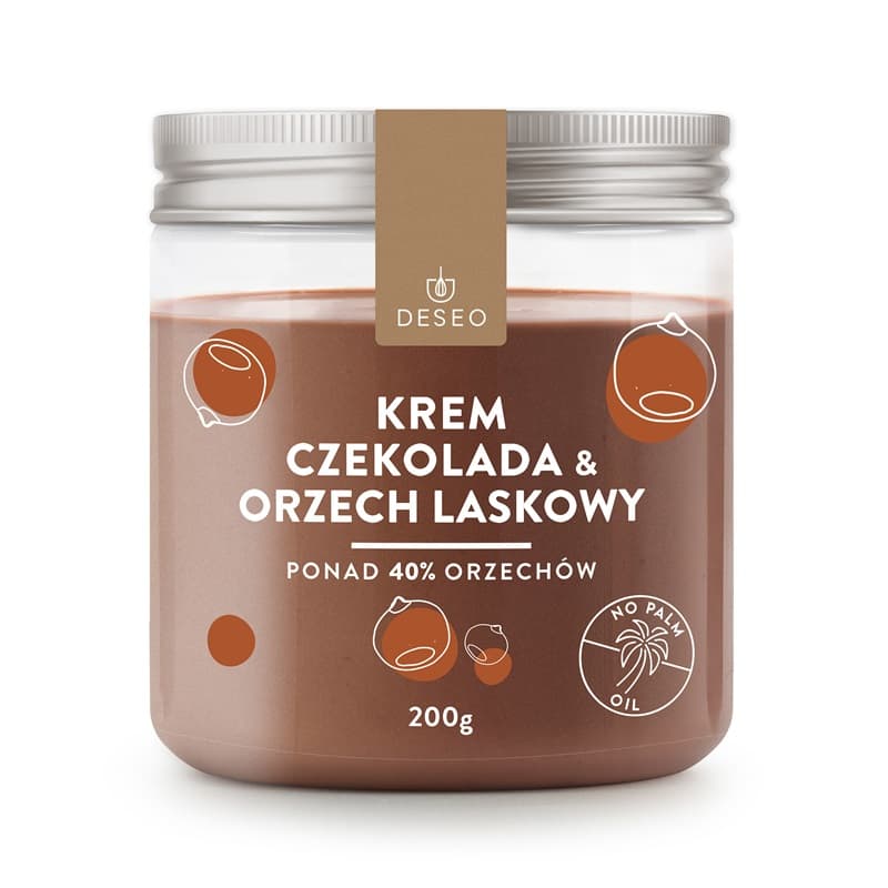DESEO Krem orzechowo-czekoladowy 200 g