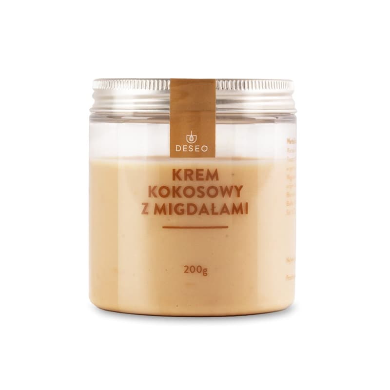 DESEO Krem kokosowo-migdałowy Crunchy 200 g