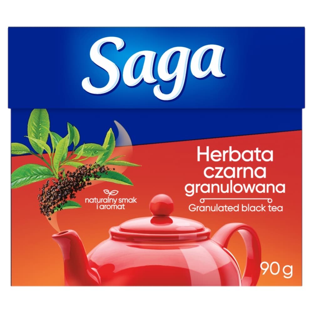 SAGA Herbata czarna granulowana 90 g