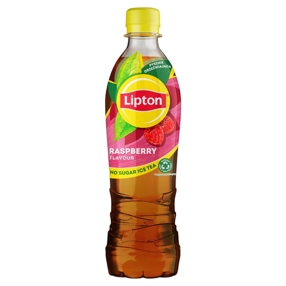 LIPTON ICE TEA ZERO Napój o smaku malinowym z ekstraktem z czarnej herbaty 500 ml