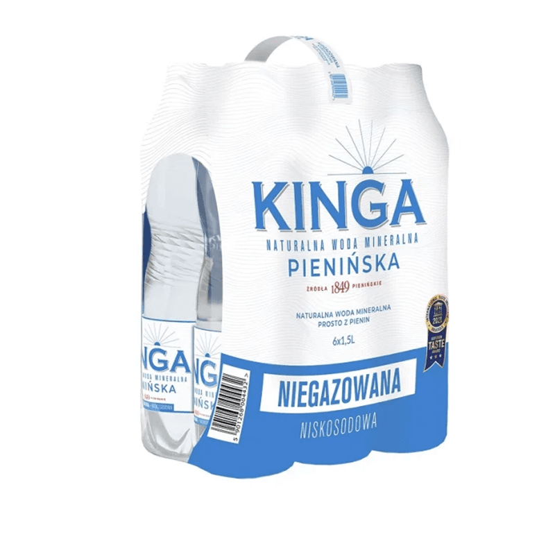 KINGA PIENIŃSKA Naturalna woda mineralna niskosodowa niegazowana 6-pak 9000 ml