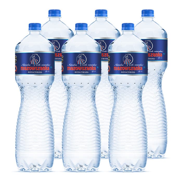 MAZOWSZANKA Woda mineralna niegazowana 6-pak 9000 ml