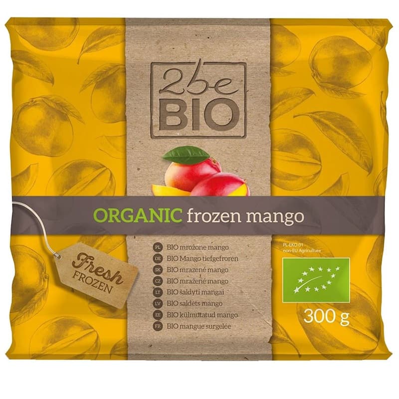 2beBIO Mango mrożone BIO 300 g