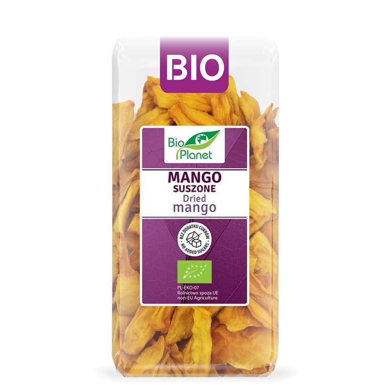 BIO PLANET Mango suszone BIO 100 g