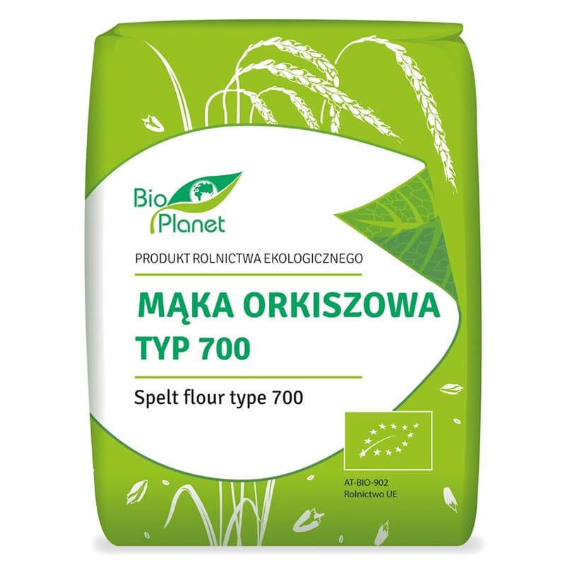 BIO PLANET Mąka orkiszowa chlebowa TYP 700 BIO 1000 g