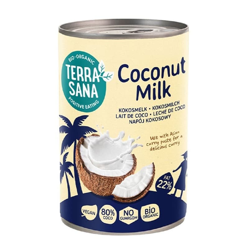 TERRASANA Mleko kokosowe BIO 400 ml