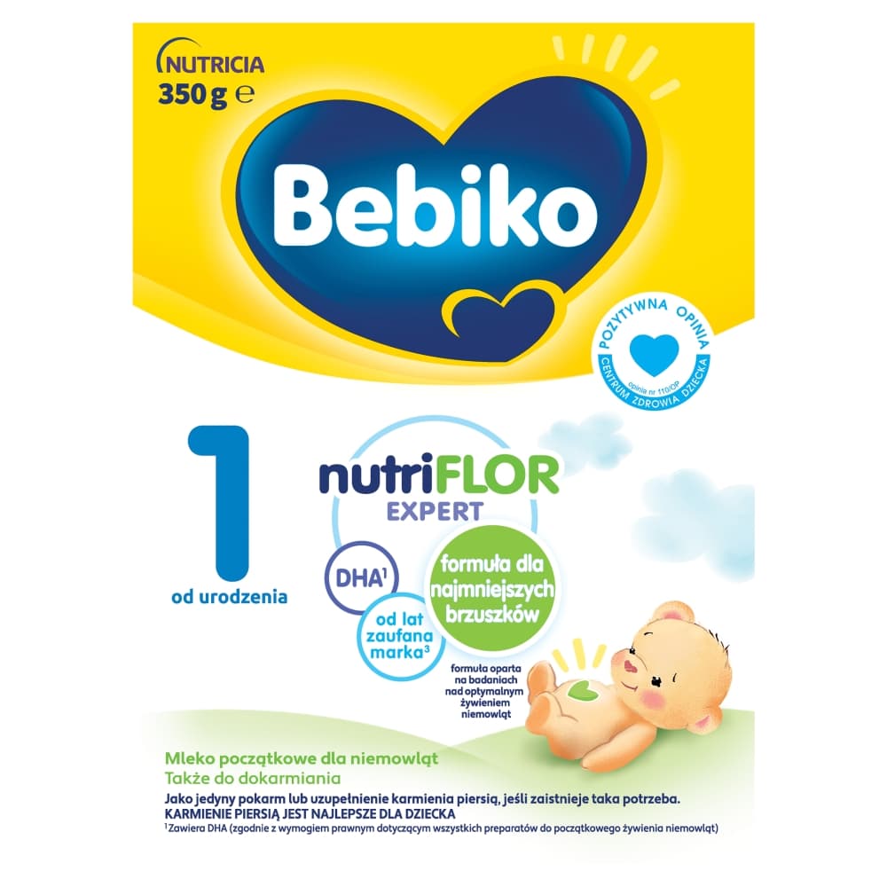 BEBIKO 1 Mleko początkowe dla niemowląt od urodzenia 350 g