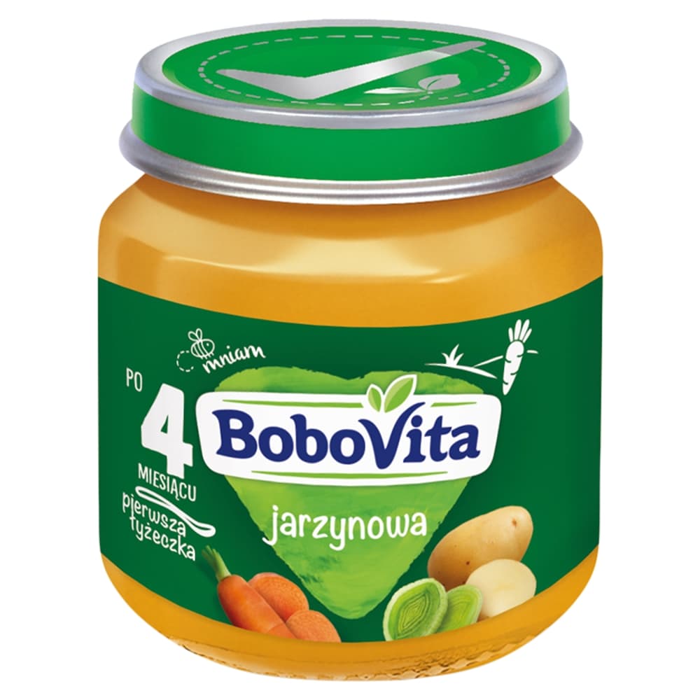 BOBOVITA Jarzynowa po 4 miesiącu 125 g