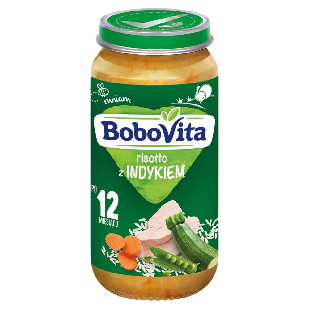 BOBOVITA Risotto z indykiem po 12 miesiącu 250 g