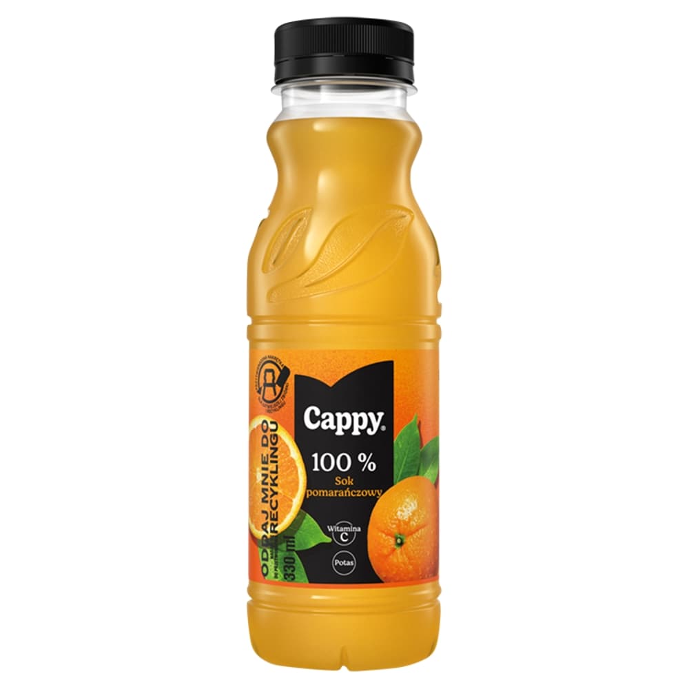 CAPPY Sok pomarańczowy 100% 330 ml