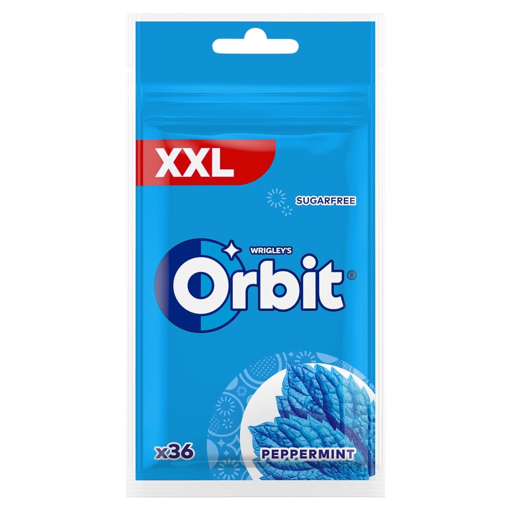 ORBIT Guma do żucia bez cukru Peppermint 36 drażetek 50 g