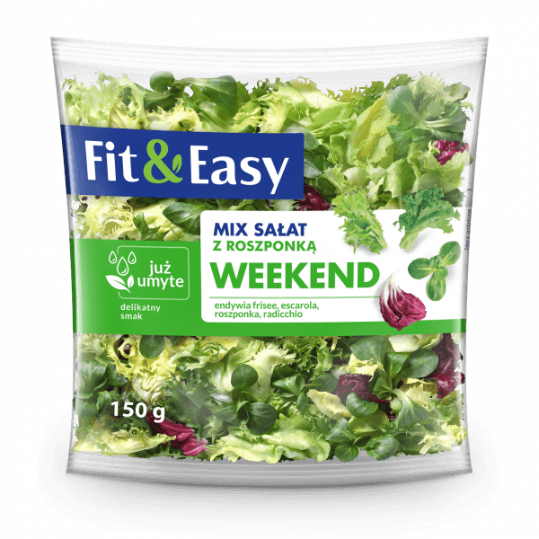 FIT&EASY WEEKEND Mix sałatkowy z roszponką 150 g
