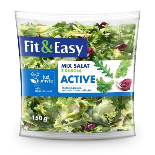 FIT&EASY ACTIVE Mix sałatkowy z rukolą 150 g