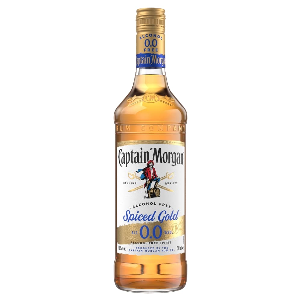 CAPTAIN MORGAN Rum Spieced Gold 0% 700 ml