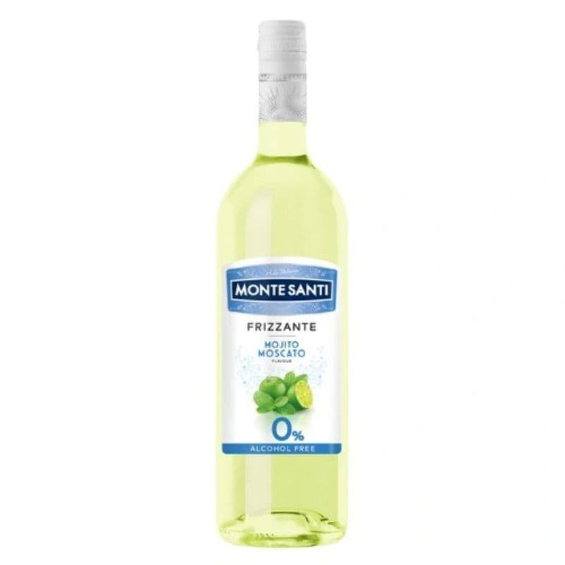 MONTE SANTI Wino białe Moijto Moscato Frizzante 0% 750 ml
