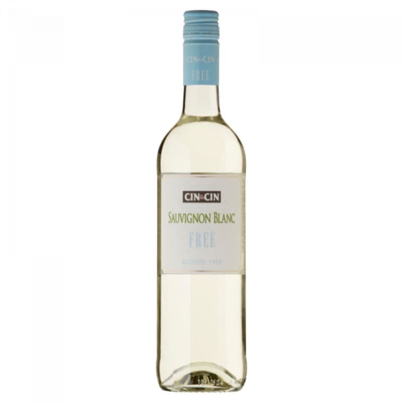 CIN&CIN Wino Sauvignon Blanc białe bezalkoholowe 750 ml
