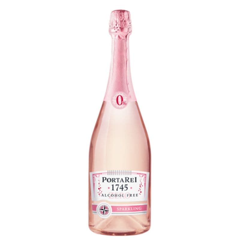 PORTA REI Wino różowe musujące bezalkoholowe 750 ml