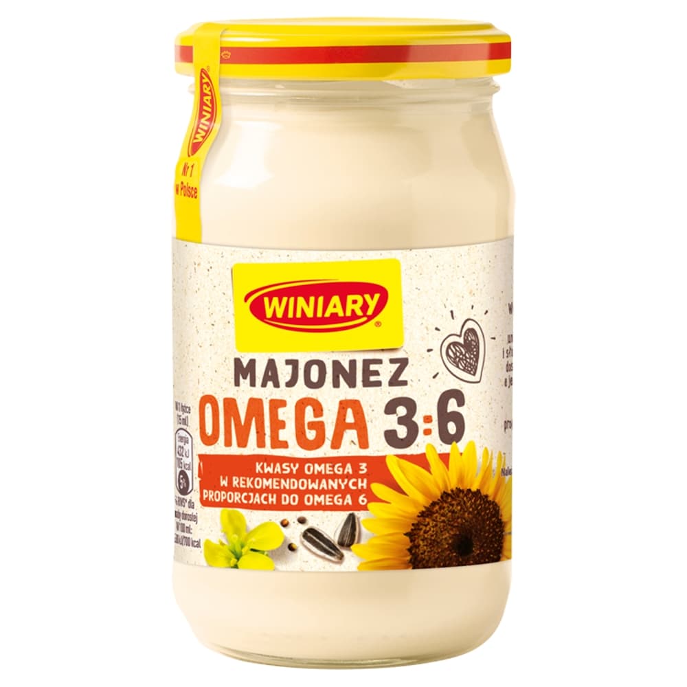 WINIARY Majonez Omega 3:6 300 ml